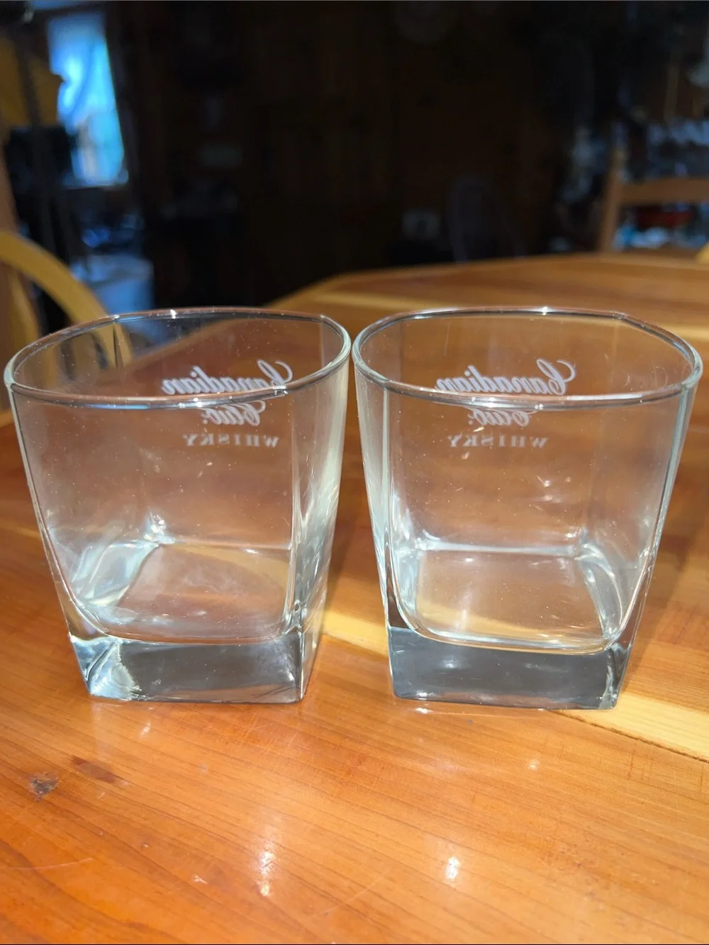Canadian Club branded clear